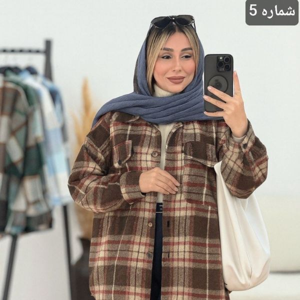 مانتو پشمی شقایق نورا