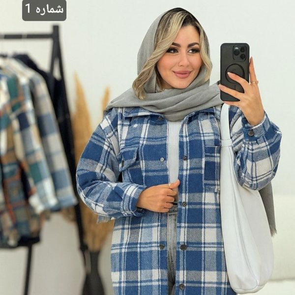 مانتو پشمی شقایق نورا