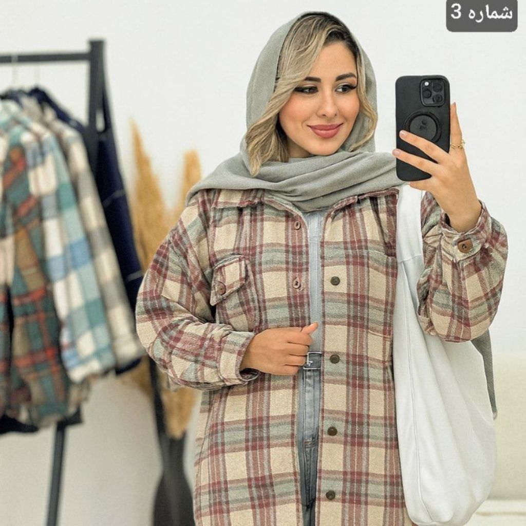 خرید انلاین مانتو پشمی شقایق نورا