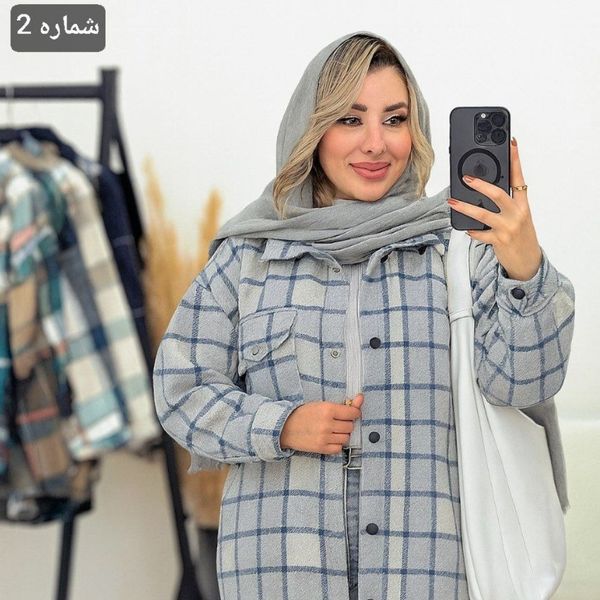 مانتو پشمی شقایق نورا