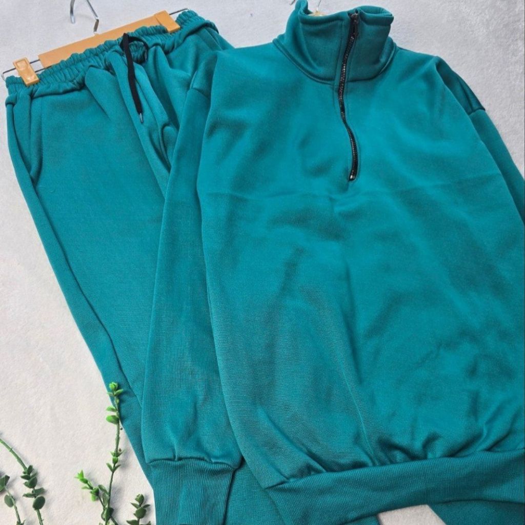 قیمت ارزان ست هودی زیپ دار و شلوار نورا