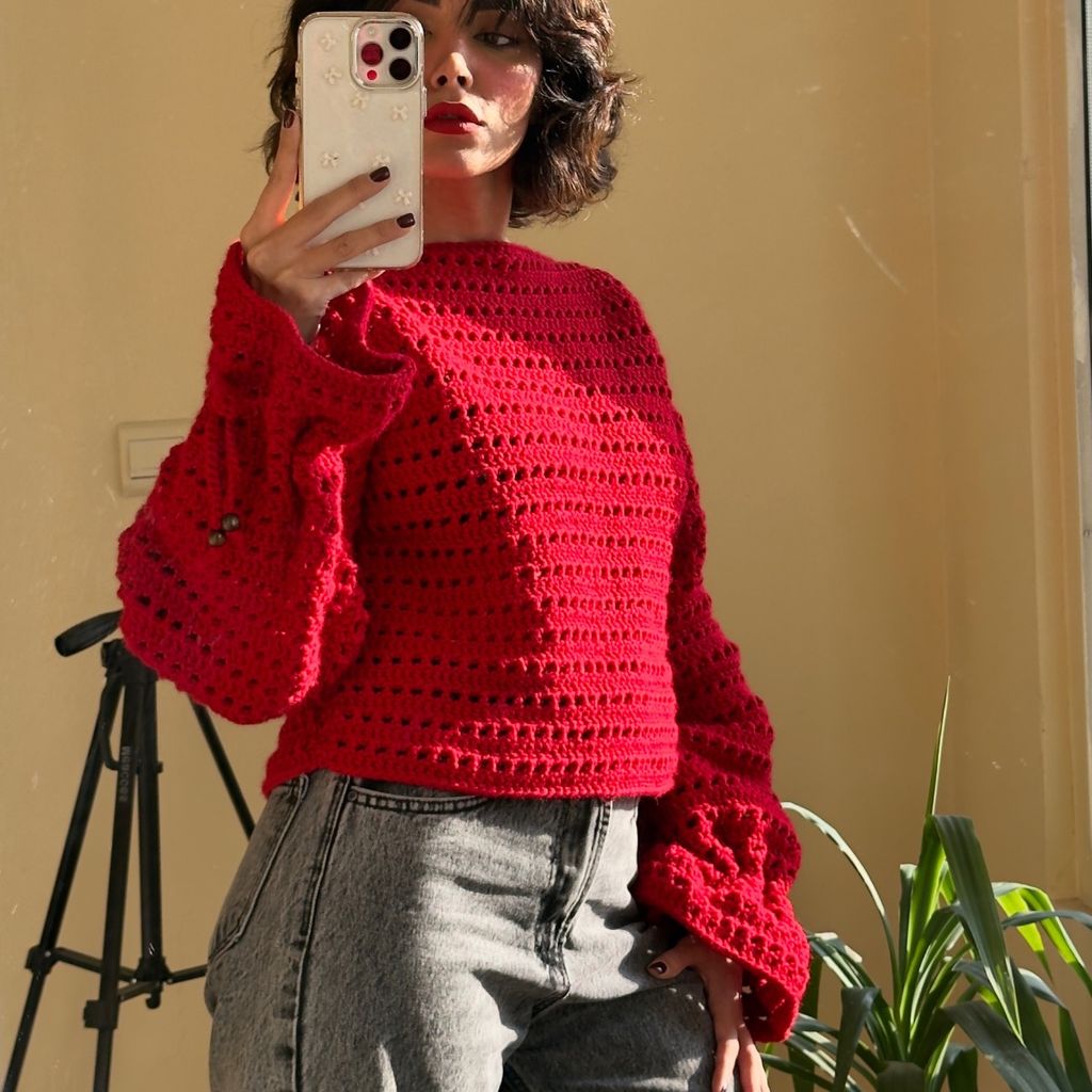 خرید آنلاین بافت زنانه red velvet