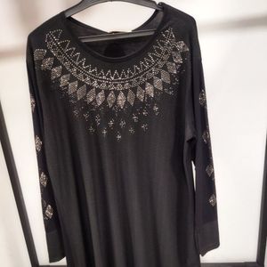 مانتو تونیک جلوبسته زنانه mn7t