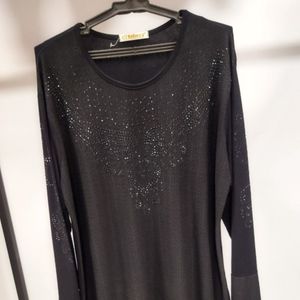 خرید انلاین تونیک سایزبزرگ زنانه جلو بسته jl37