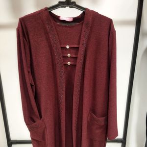 تونیک جلو بسته زنانه مانتویی tnk قواره دار