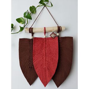 سه برگ مکرومه ارسال رایگان مدل بابونه