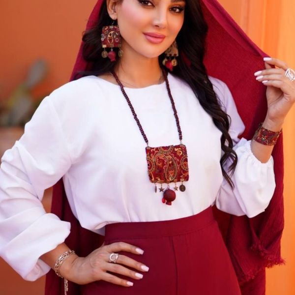 ست گل انار بابونه