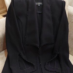 قیمت ارزان مانتو مجلسی سنگدوزی شده کاملا مزونی