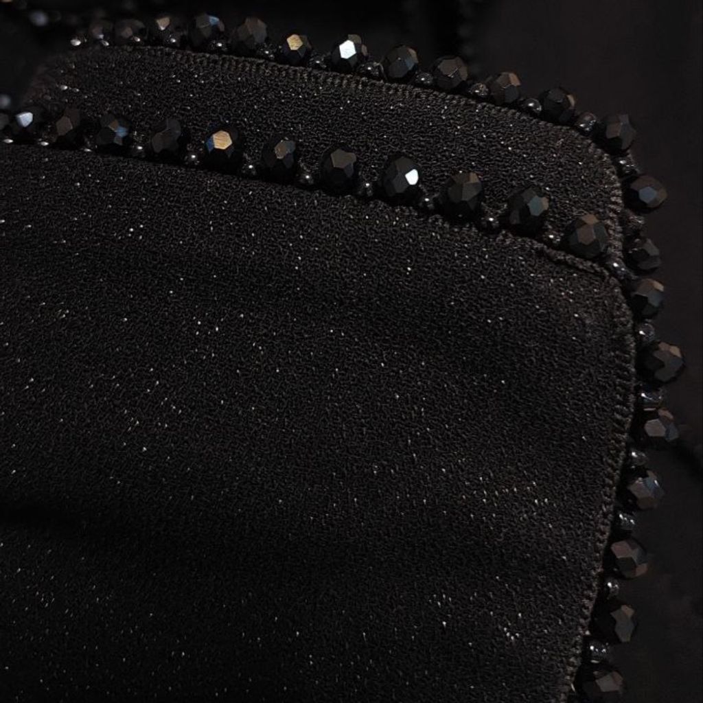 خرید آنلاین مانتو مجلسی سنگدوزی شده کاملا مزونی