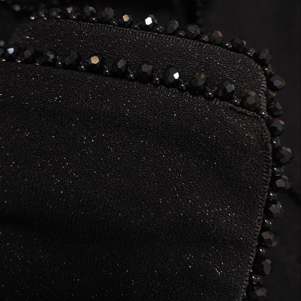 مانتو مجلسی سنگدوزی شده کاملا مزونی