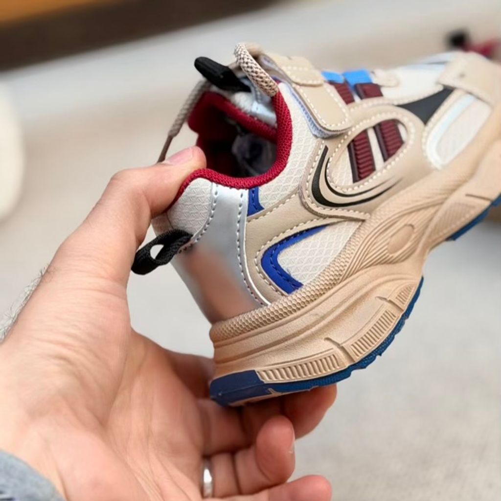 خرید اینترنتی قیمت کتونی بچگانه طرح دوخط از KAKA کد 4091601