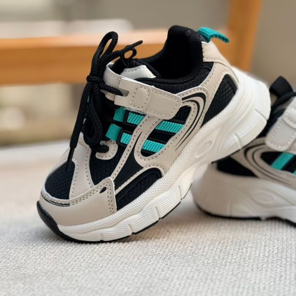 خرید اینترنتی قیمت کتونی بچگانه طرح دوخط از KAKA کد 4091601