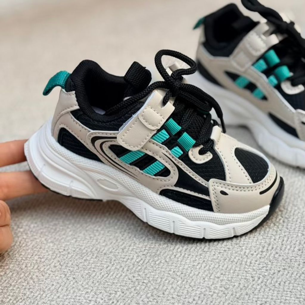 خرید اینترنتی قیمت کتونی بچگانه طرح دوخط از KAKA کد 4091601