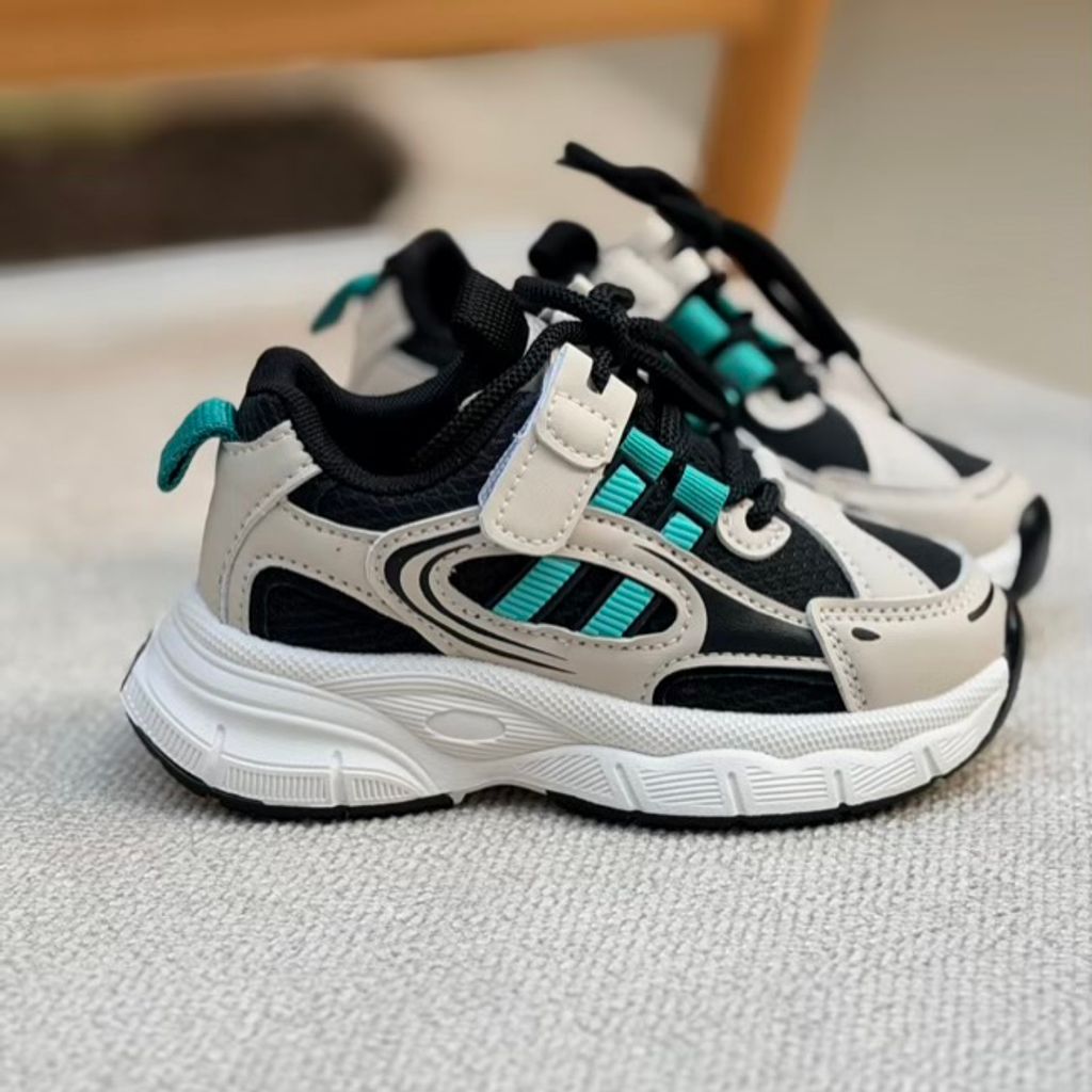 خرید اینترنتی قیمت کتونی بچگانه طرح دوخط از KAKA کد 4091601