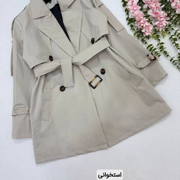 مانتو بارونی زنانه طرح مهتاب