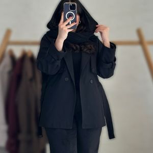 خرید انلاین مانتو بارونی زنانه طرح مهتاب