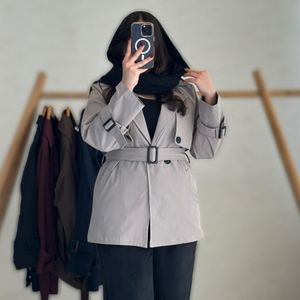 قیمت مانتو بارونی زنانه طرح مهتاب