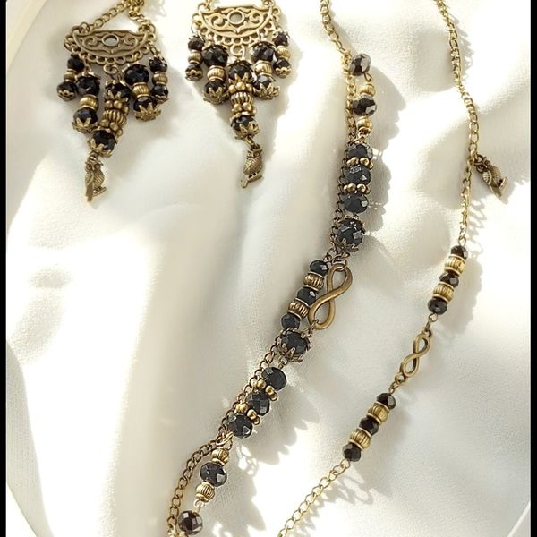 ست رومانتویی و گوشواره