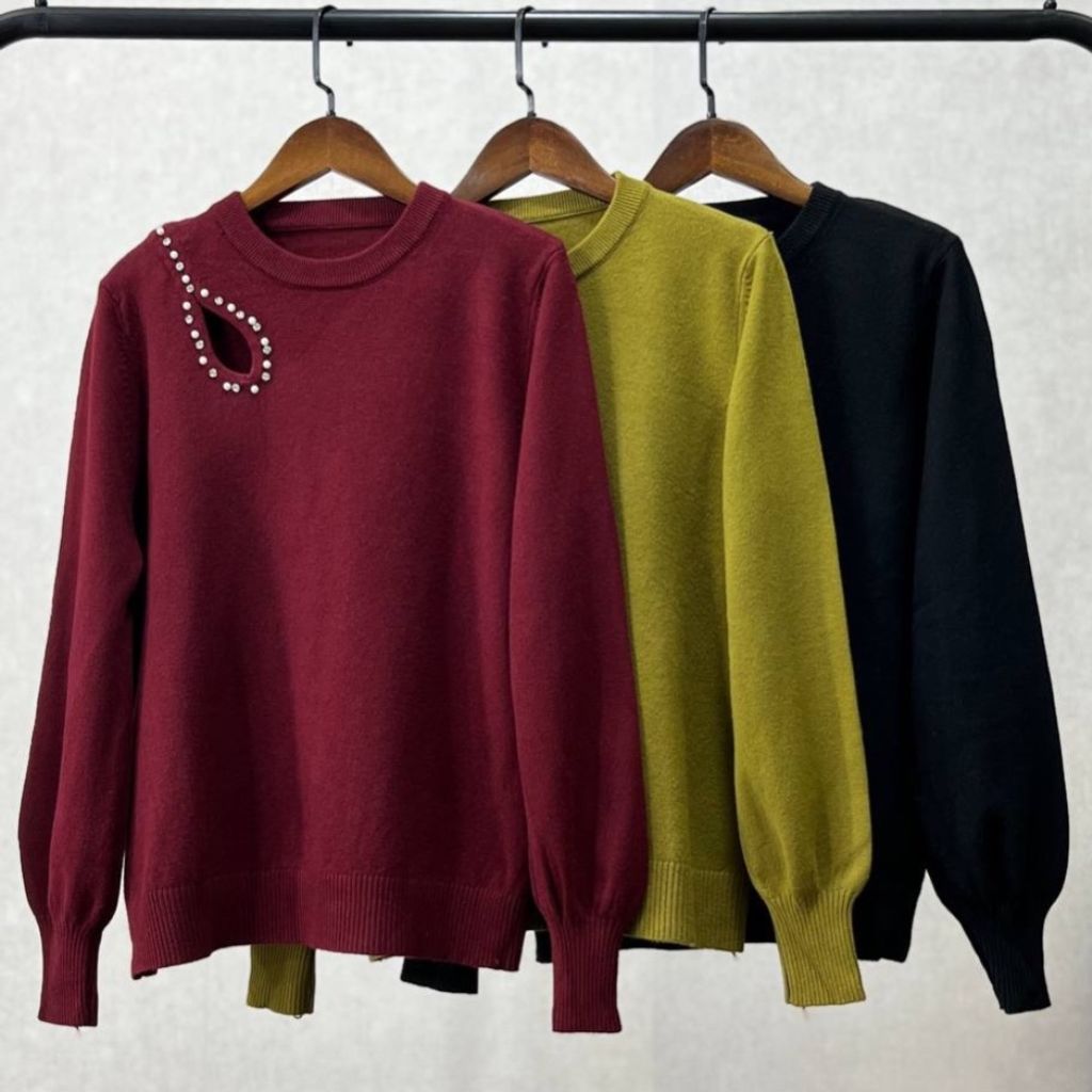 خرید آنلاین بلوز بافت وارداتی درجه یک