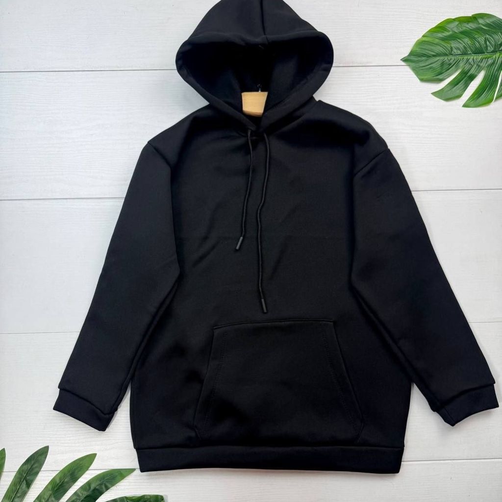 خرید اینترنتی هودی مشکی پشت پاپیونی (توکرکی)