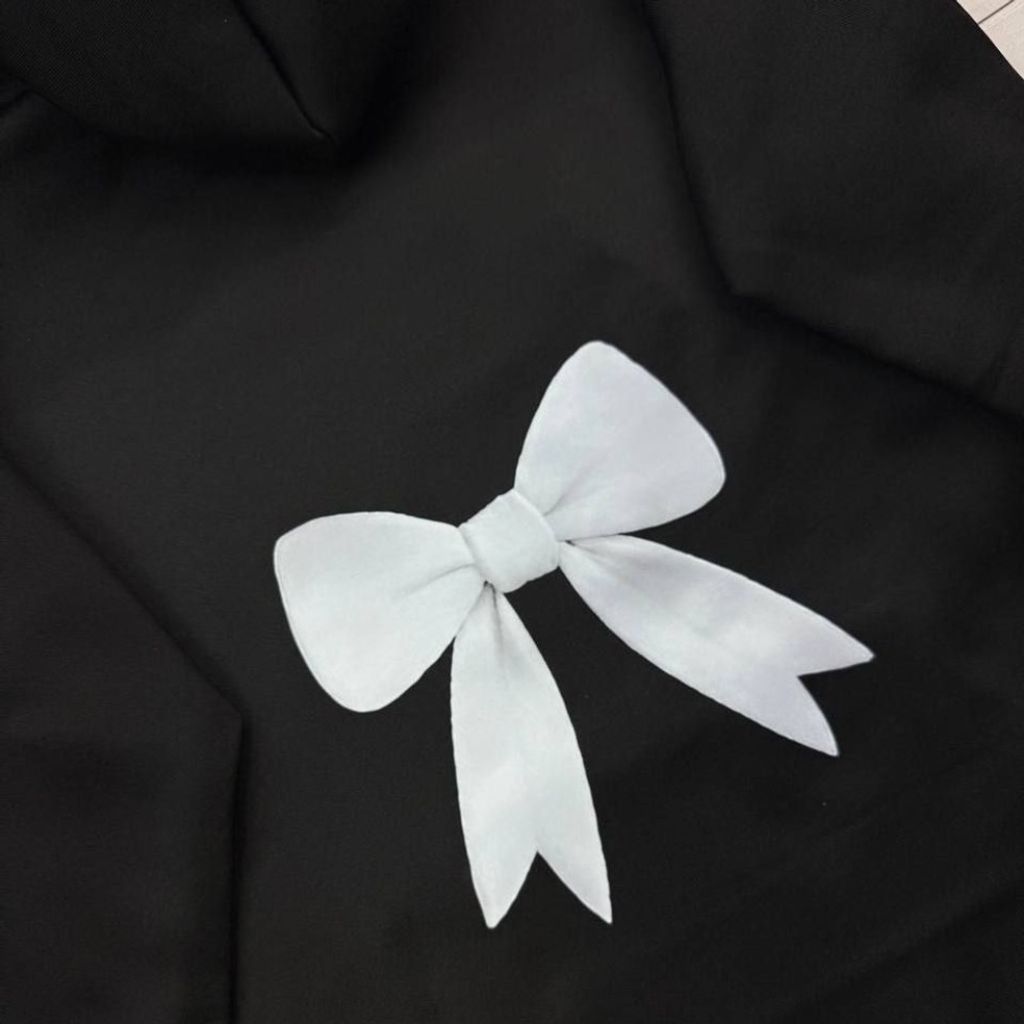 قیمت ارزان هودی مشکی پشت پاپیونی (توکرکی)