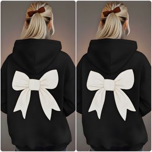 هودی مشکی پشت پاپیونی (توکرکی)