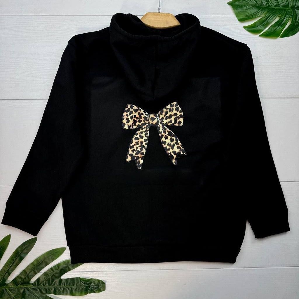 مشخصات هودی مشکی پشت پاپیونی (توکرکی)