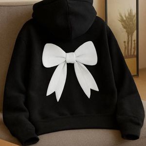 قیمت ارزان هودی مشکی پشت پاپیونی (توکرکی)