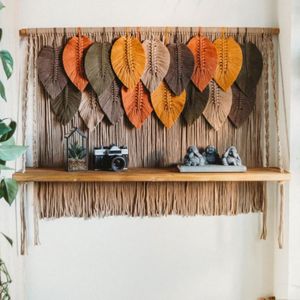 آویز شلف لاکچری مکرومه یلدا