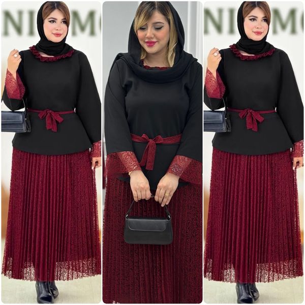 بلوز دامن یلدایی مازراتی درجه یک