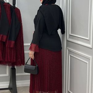 خرید آنلاین بلوز دامن یلدایی مازراتی درجه یک