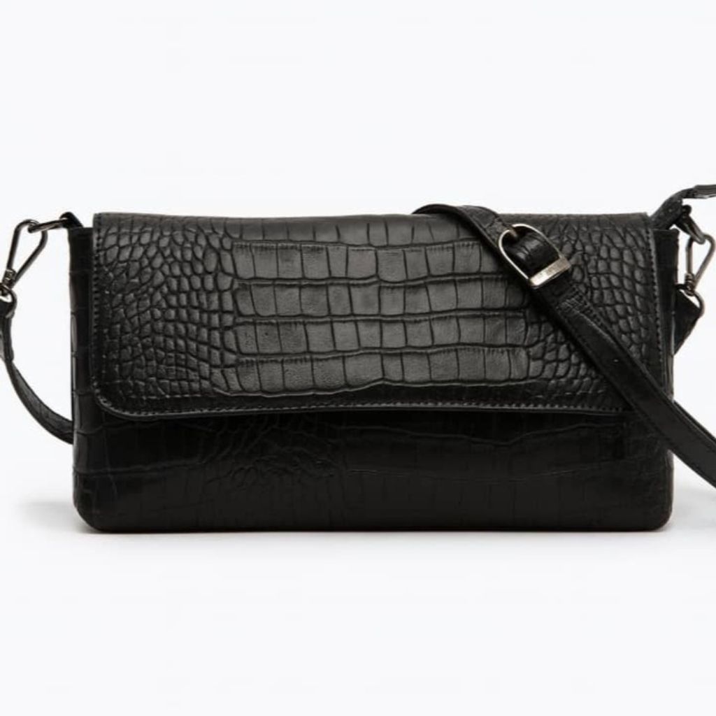 خرید اینترنتی کیف دوشی زنانه چرم طبیعی گاوی