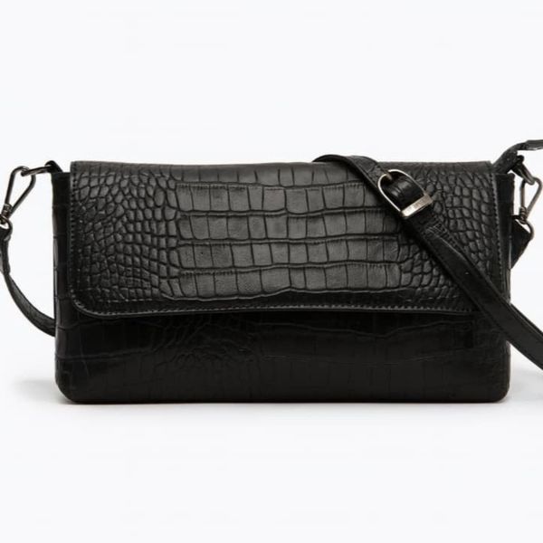 کیف دوشی زنانه چرم طبیعی گاوی