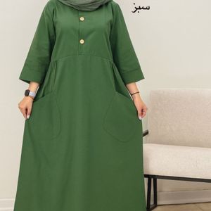 پیراهن مانتویی حنا جنس