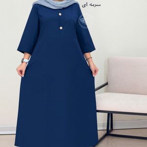 خرید آنلاین : پیراهن مانتویی حنا جنس :