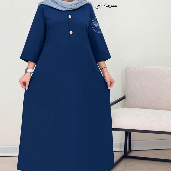 پیراهن مانتویی حنا جنس