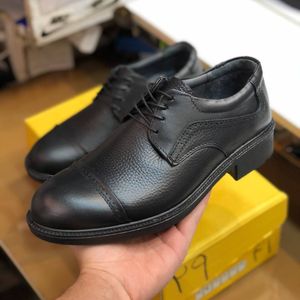 فروش اینترنتی کفش چرم مردانه بندی مدل الوند