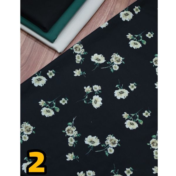 پارچه کرپ فلور درجه یک پارت دوم