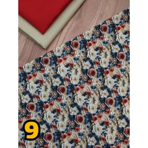 خرید آنلاین پارچه کرپ فلور درجه یک پارت دوم