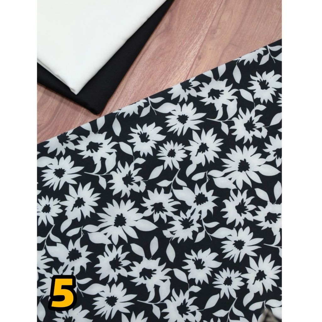 مشخصات پارچه کرپ فلور درجه یک پارت دوم