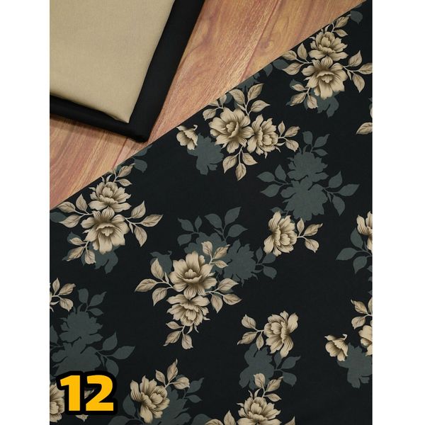 پارچه کرپ فلور درجه یک پارت دوم