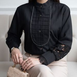 شومیز مجلسی آیجان مشکی