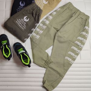 شلوار کتان دم پا کش پسرانه sh65