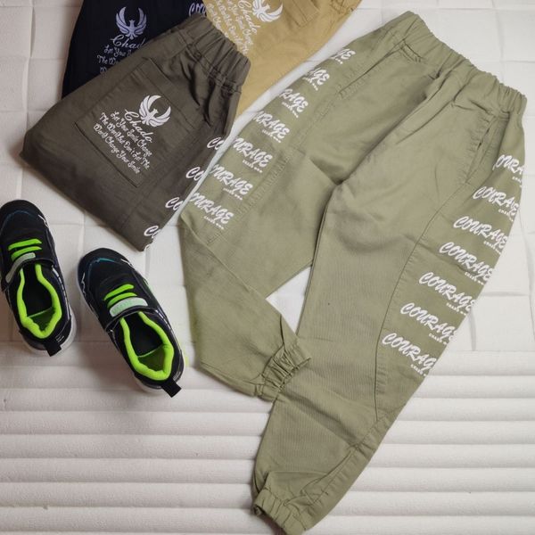 شلوار کتان دم پا کش پسرانه sh65