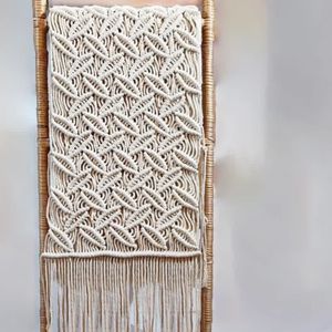 رانر رومیزی برگی مکرومه