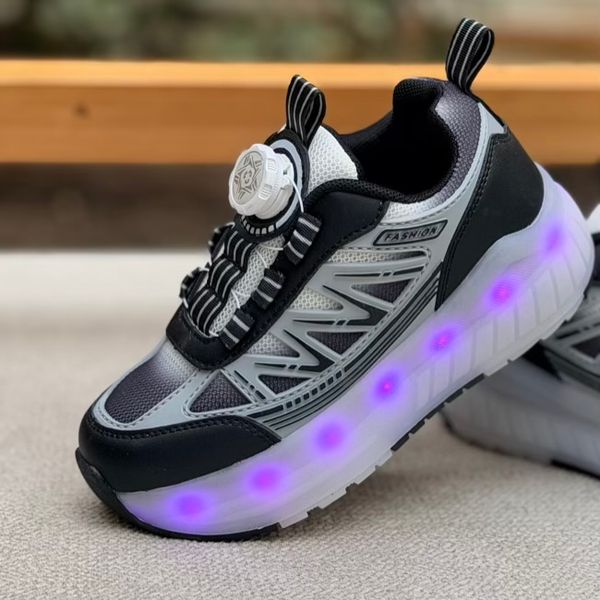 کتونی بچگانه اسکیتی طرح زیگزاگی کد 4091703