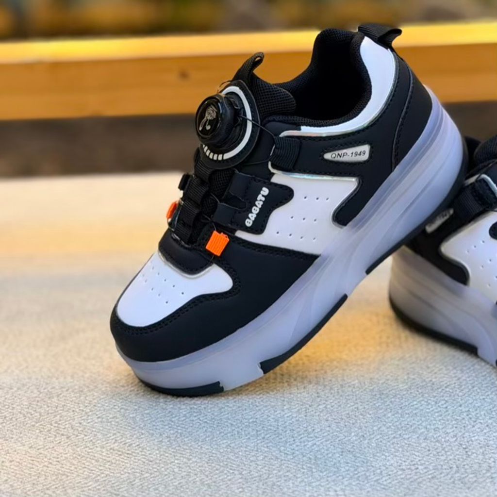 خرید اینترنتی قیمت کتونی بچگانه اسکیتی طرح BAB کد 4091701