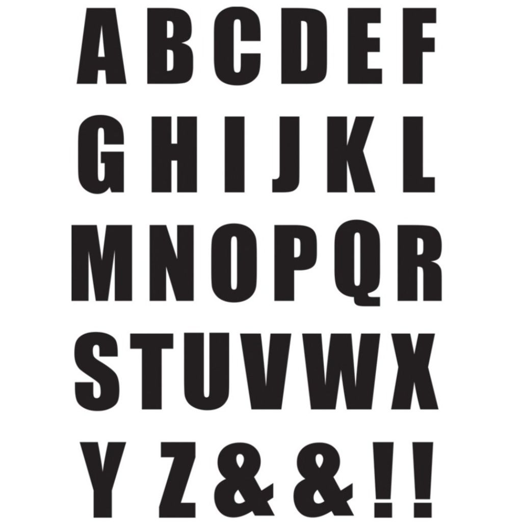 خرید آنلاین استیکر حرارتی لباس و پارچه طرح حروف انگلیسی