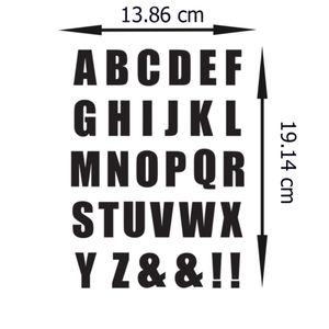 خرید آنلاین استیکر حرارتی لباس و پارچه طرح حروف انگلیسی