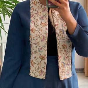 خرید انلاین : کت دامن گلدوزی دلسا